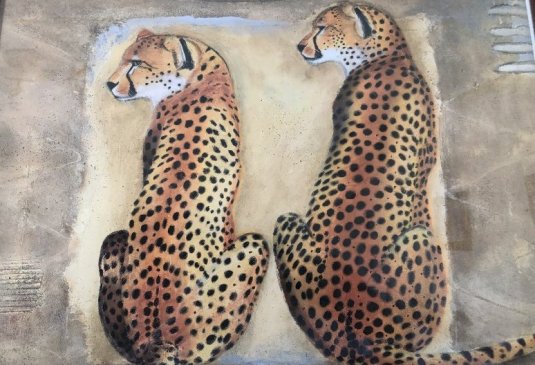 chambre africaine leopard hotel de la loire saint sature